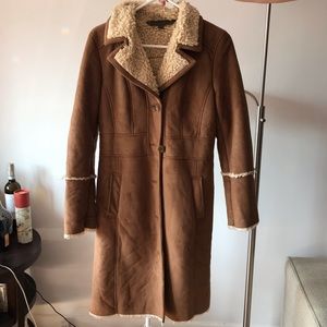 Marc Jacobs leather Jacker with fur inside